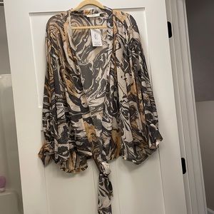 Molly Green Tie Top Duster